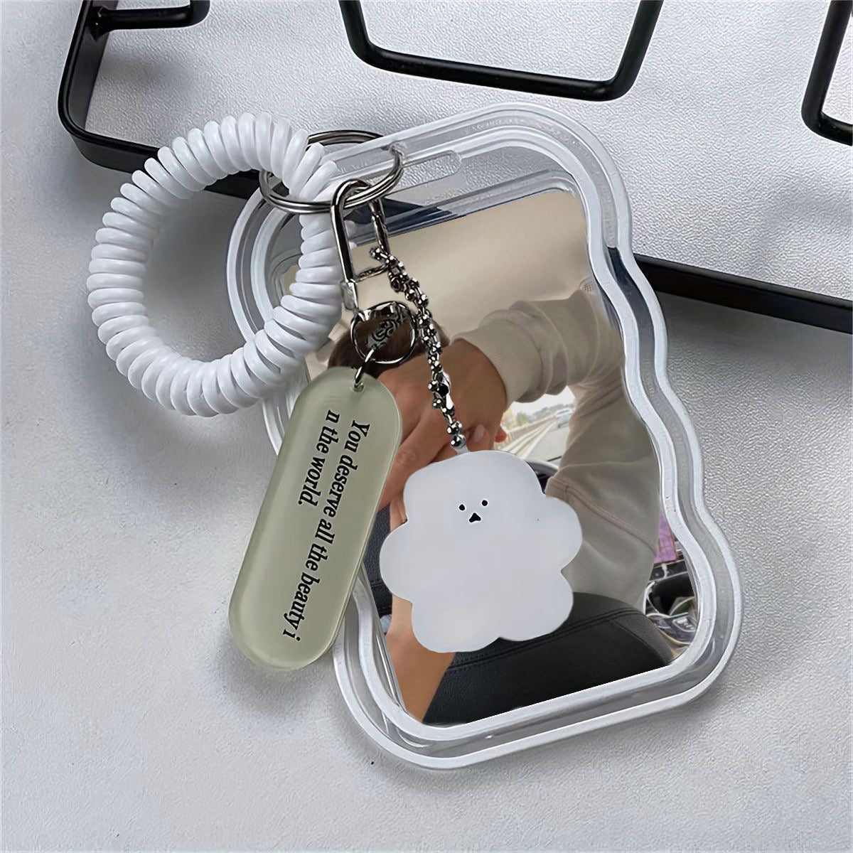 Transparent Photo Card Holder