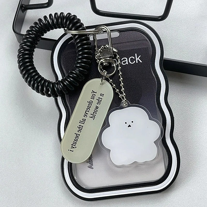 Transparent Photo Card Holder