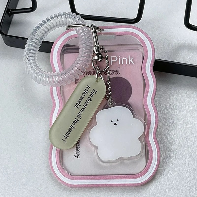 Transparent Photo Card Holder
